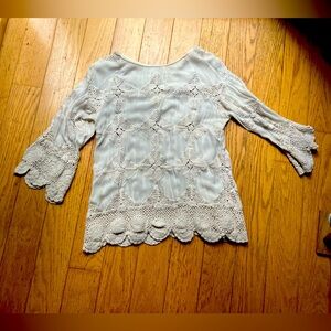 Vintage Free People lace top